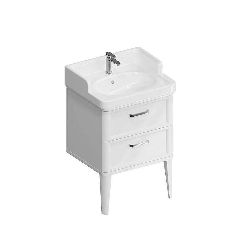 Тумба под раковину Kerama Marazzi Pompei 60 PO.M.60.2\WHT цвет Белый глянцевый