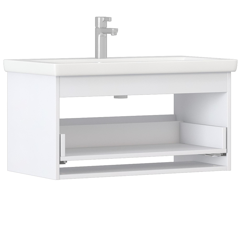 Корпус тумбы под раковину Vigo Neo/Glem/Finlay/Cross 80 249 подвесной цвет Белый