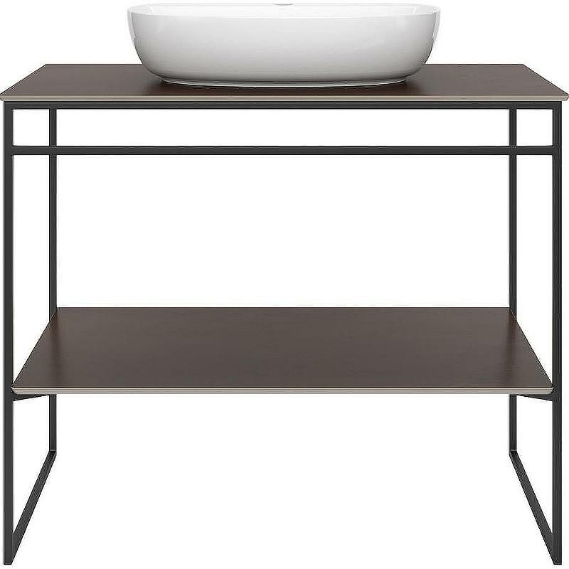 Консоль под раковину Kerama Marazzi Plaza Next 100 PL.N.100.01\BLK.M Черная матовая