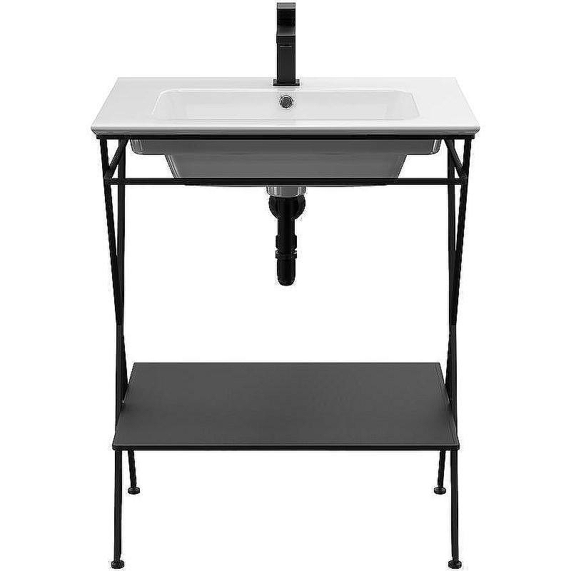 Консоль под раковину Kerama Marazzi Piano Next 65 PIA.N.65\BLK Черная матовая