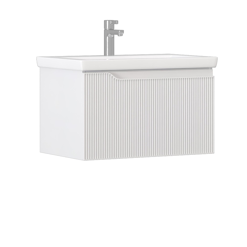 Тумба под раковину Vigo Neo 70 340 подвесная цвет Белый