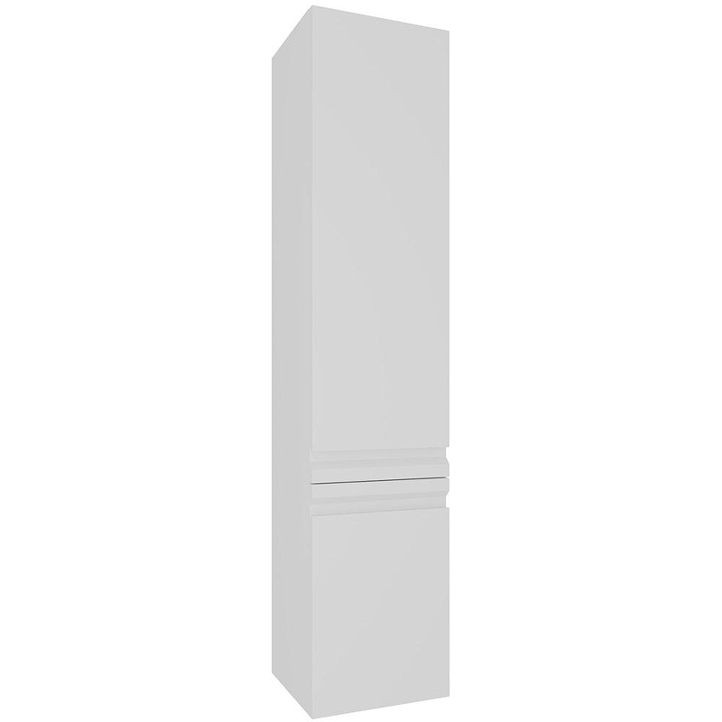 Шкаф пенал Aquatek Вега 35 R AQ70035R-MW подвесной Белый матовый