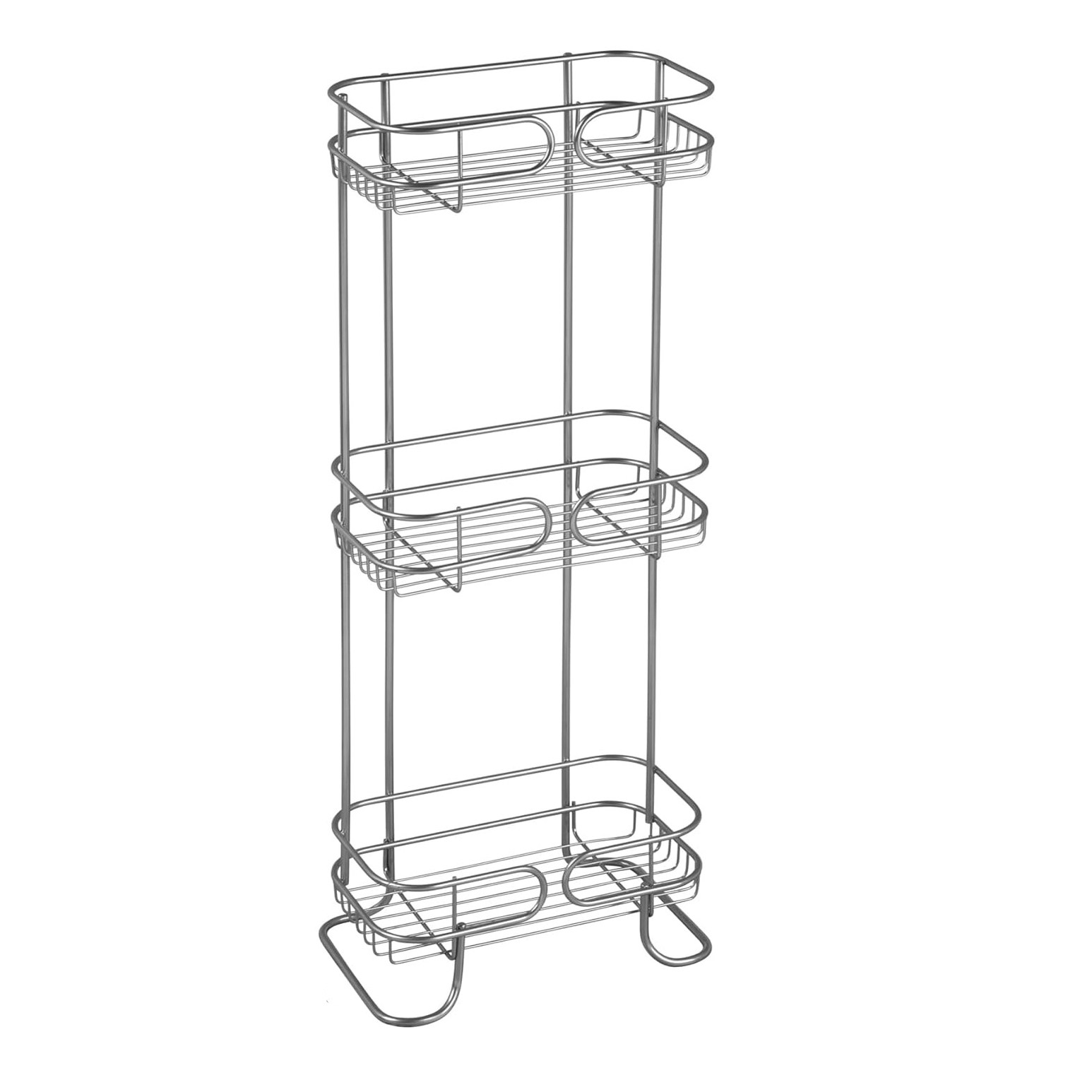 Полка прямая Interdesign Neo стальная матовая 24,9х15,4х66 см