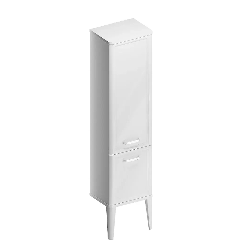 Шкаф пенал Kerama Marazzi Pompei 43 PO.M.150\WHT цвет Белый глянцевый