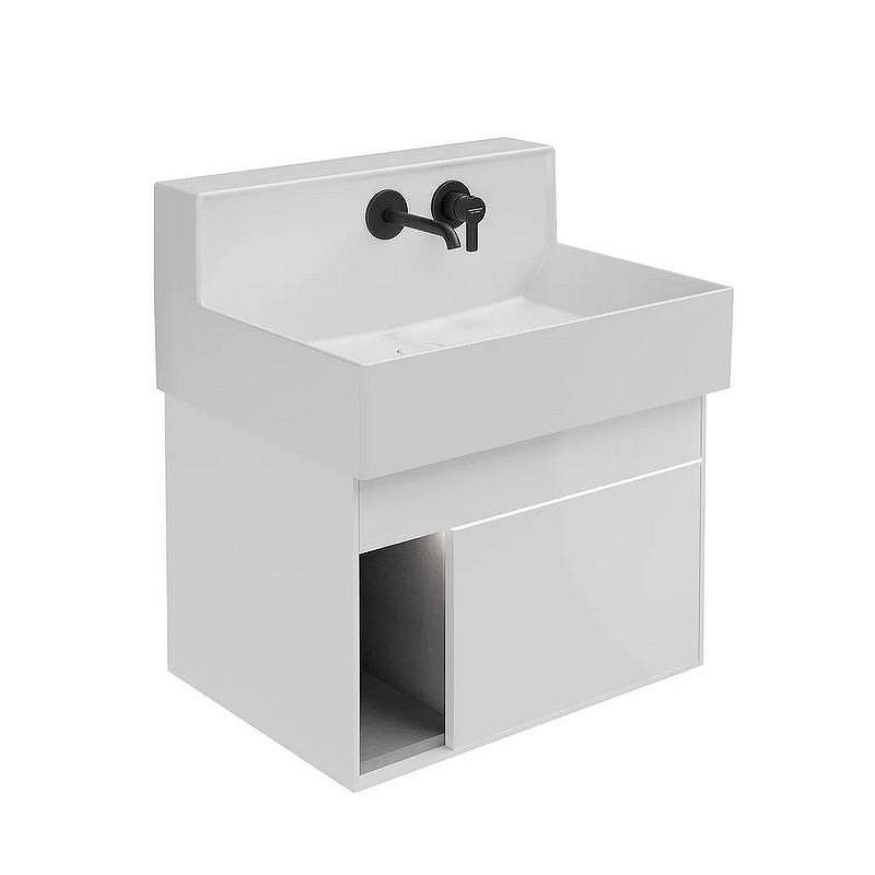 Тумба под раковину Kerama Marazzi Logica M 65 LOG.M.65\WHT подвесная цвет Белоснежный