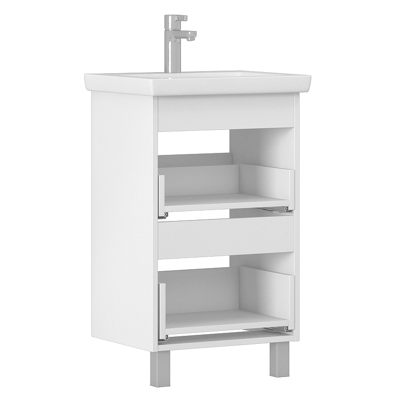 Корпус тумбы под раковину Vigo Neo/Glem/Finlay/Cross 50 264 цвет Белый