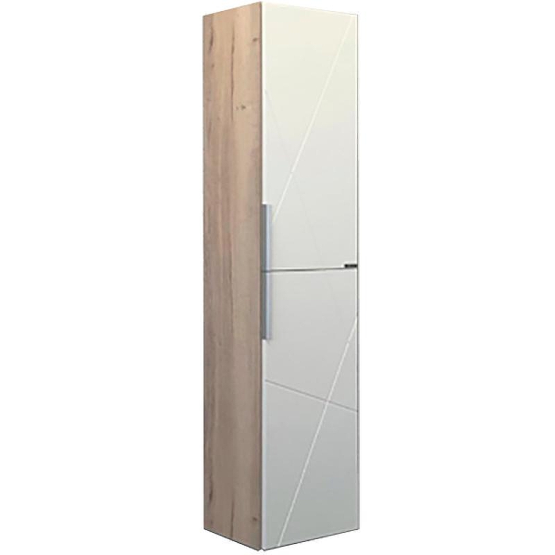 Шкаф пенал Comforty Мерано 35 00-00008479 подвесной Дуб дымчатый