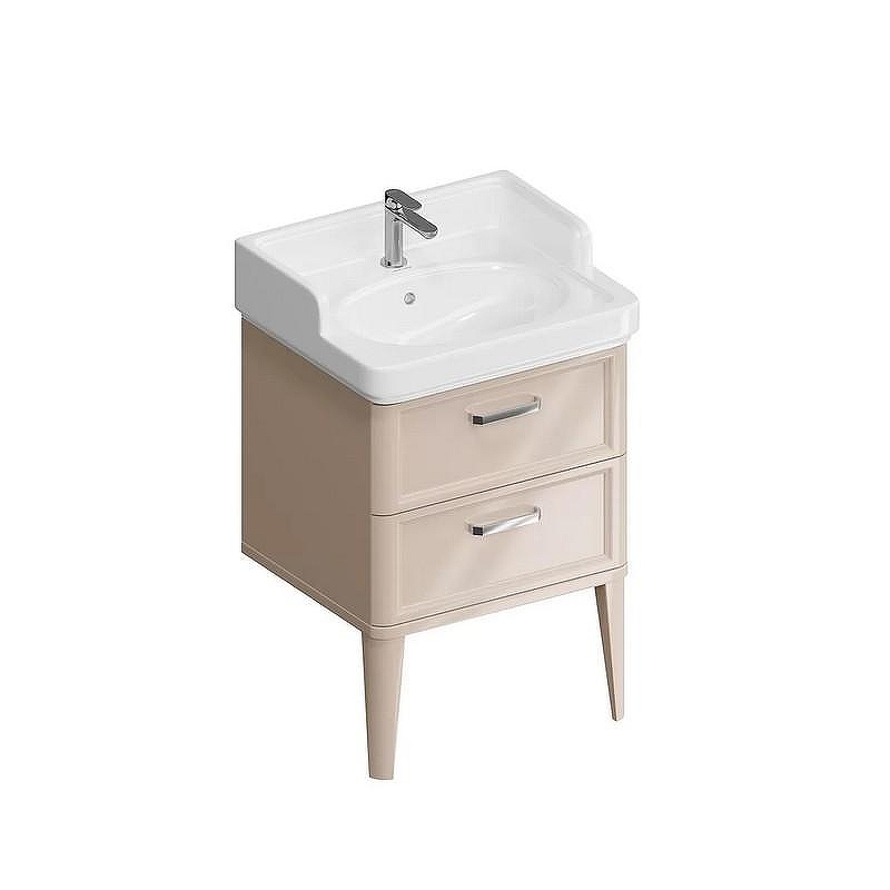 Тумба под раковину Kerama Marazzi Pompei 60 PO.M.60.2\CAM цвет Камео бежевый глянцевый